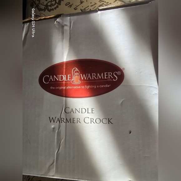 Candle Warmers Candle crock pot NIB Fits Large Candles - Picture 3 of 6